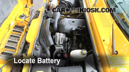 2003 Hummer H2 6.0L V8 Battery Jumpstart